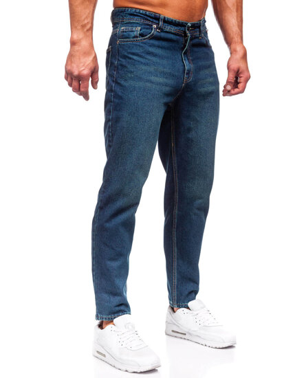 Bolf Herren Jeanshose regular fit Dunkalblau GT25