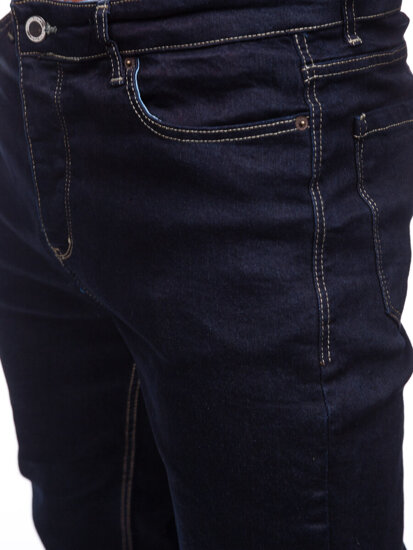 Bolf Herren Jeanshose regular fit Dunkelblau  5261