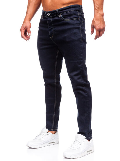 Bolf Herren Jeanshose regular fit Dunkelblau  5261