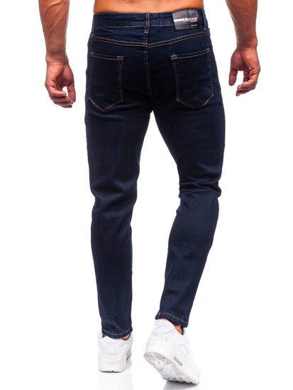 Bolf Herren Jeanshose regular fit Dunkelblau  5305