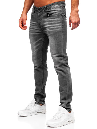 Bolf Herren Jeanshose regular fit Dunkelblau MP0199GS