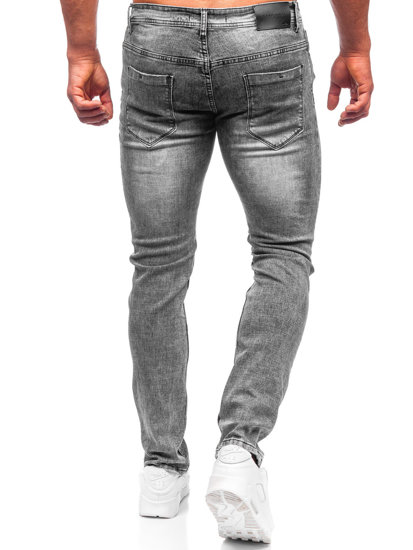 Bolf Herren Jeanshose regular fit Grau  MP002G