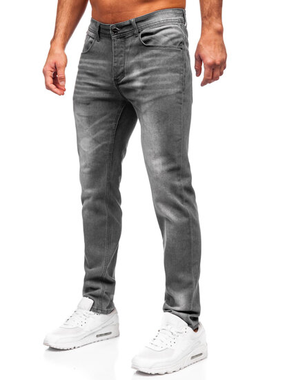 Bolf Herren Jeanshose regular fit Grau MP0199GC