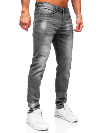 Bolf Herren Jeanshose regular fit Grau MP0199GC