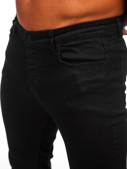 Bolf Herren Jeanshose regular fit Schwarz  6036