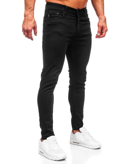 Bolf Herren Jeanshose regular fit Schwarz  6097