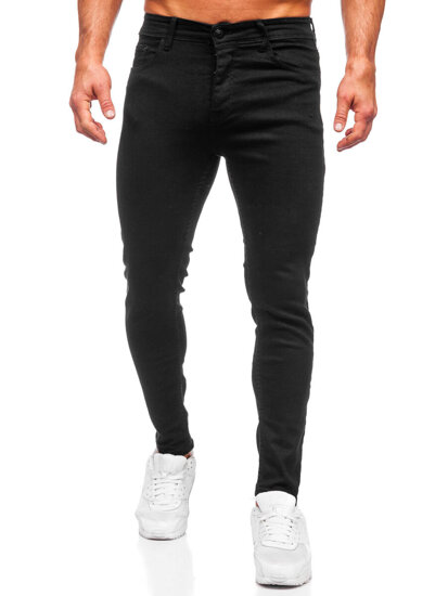 Bolf Herren Jeanshose regular fit Schwarz  6097