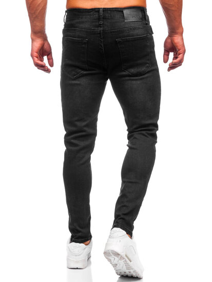 Bolf Herren Jeanshose regular fit Schwarz  6144