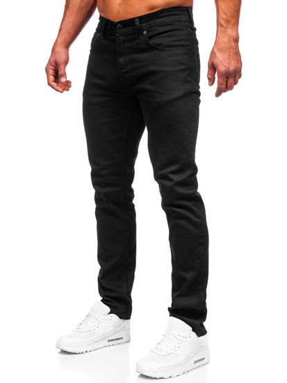 Bolf Herren Jeanshose regular fit Schwarz  6525R