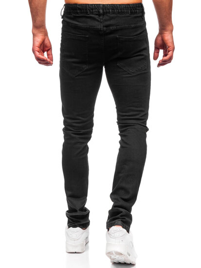 Bolf Herren Jeanshose regular fit  Schwarz MP0100N