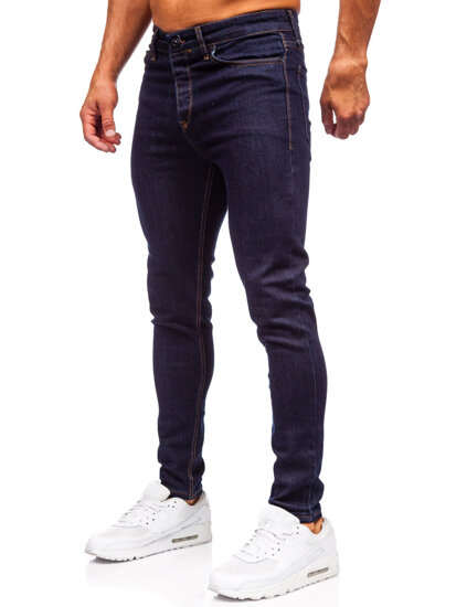 Bolf Herren Jeanshose skinny fit Dunkalblau  5308