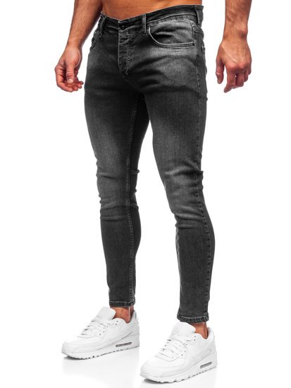 Bolf Herren Jeanshose skinny fit Schwarz R927