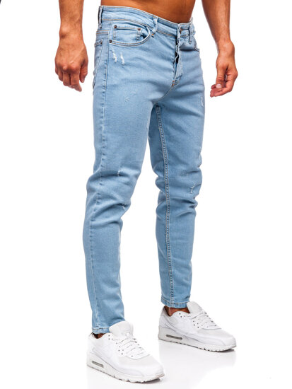 Bolf Herren Jeanshose slim fit Blau  6199