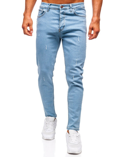 Bolf Herren Jeanshose slim fit Blau  6199