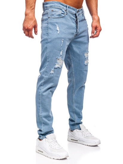 Bolf Herren Jeanshose slim fit Blau  6461