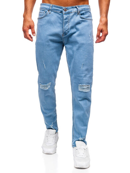 Bolf Herren Jeanshose slim fit Blau  6580