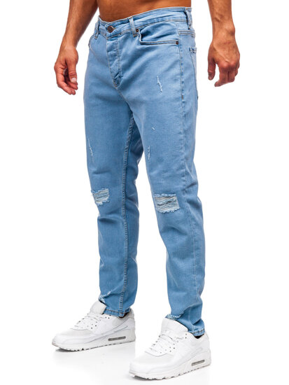 Bolf Herren Jeanshose slim fit Blau  6580