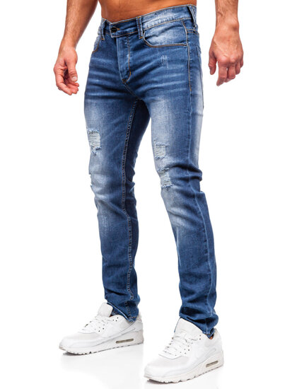 Bolf Herren Jeanshose slim fit Blau  MP0017B