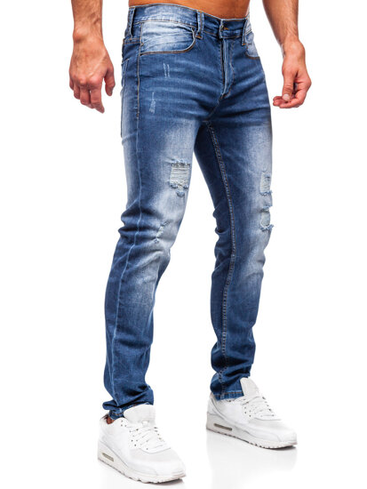 Bolf Herren Jeanshose slim fit Blau  MP0017B