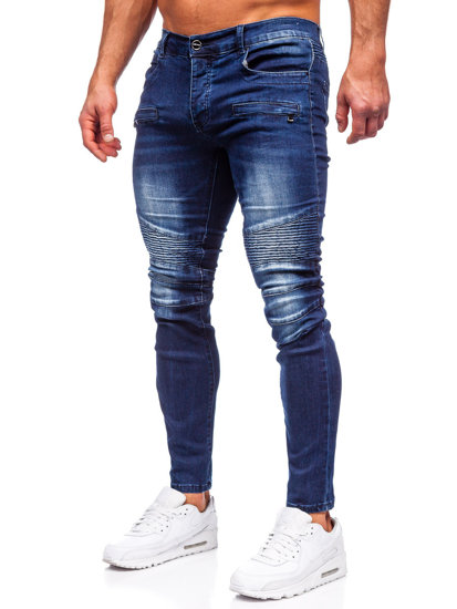 Bolf Herren Jeanshose slim fit Blau  MP0029B