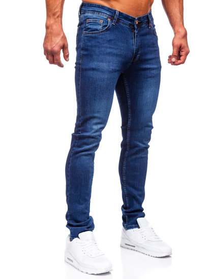 Bolf Herren Jeanshose slim fit Dunkalblau  6147