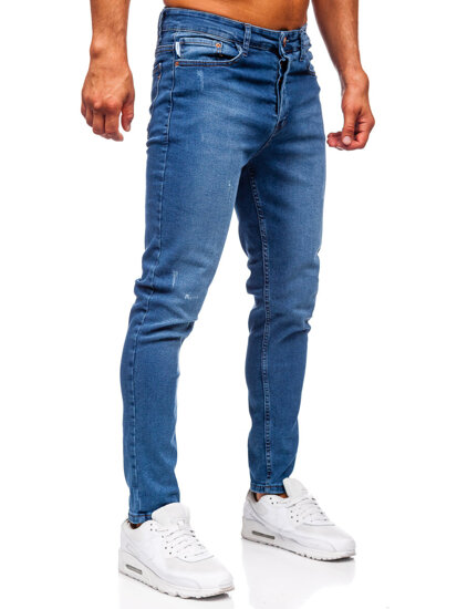 Bolf Herren Jeanshose slim fit Dunkalblau  6175