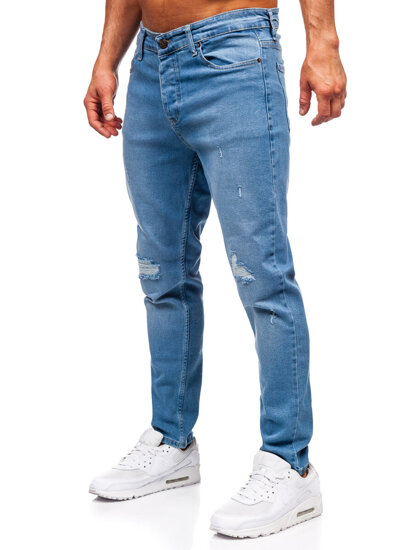 Bolf Herren Jeanshose slim fit Dunkalblau  6462