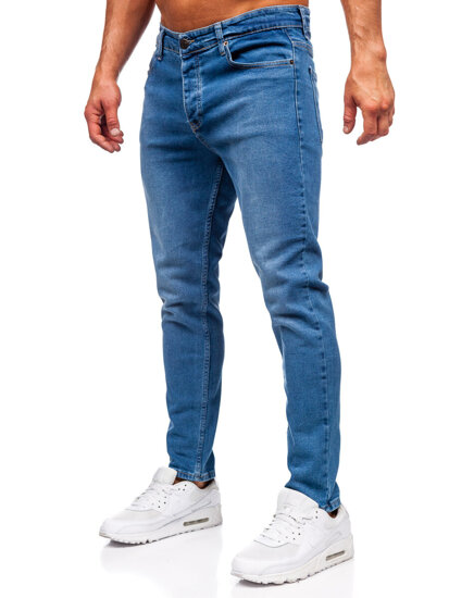 Bolf Herren Jeanshose slim fit Dunkalblau  6471