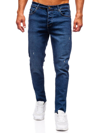 Bolf Herren Jeanshose slim fit Dunkalblau 6561