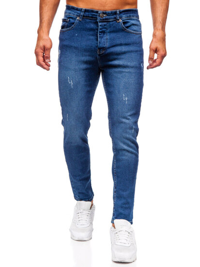 Bolf Herren Jeanshose slim fit Dunkalblau  6564-1