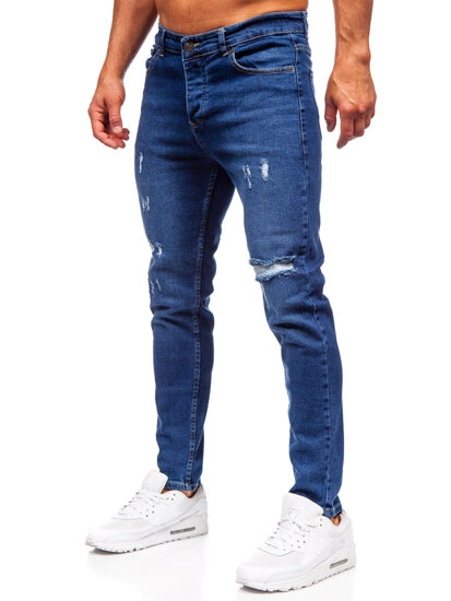 Bolf Herren Jeanshose slim fit Dunkalblau  6566-2