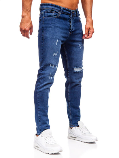 Bolf Herren Jeanshose slim fit Dunkalblau  6566-2