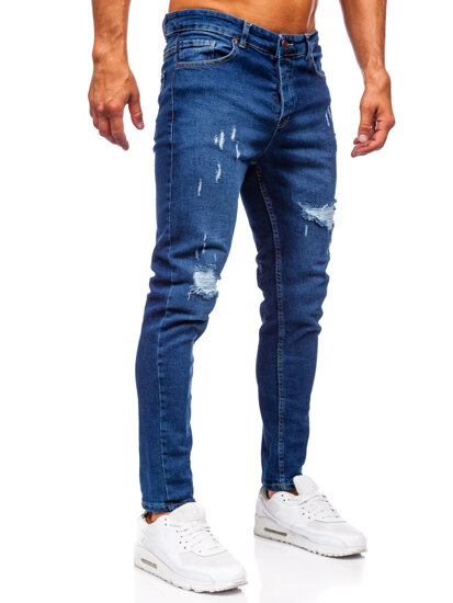 Bolf Herren Jeanshose slim fit Dunkalblau  6569-1