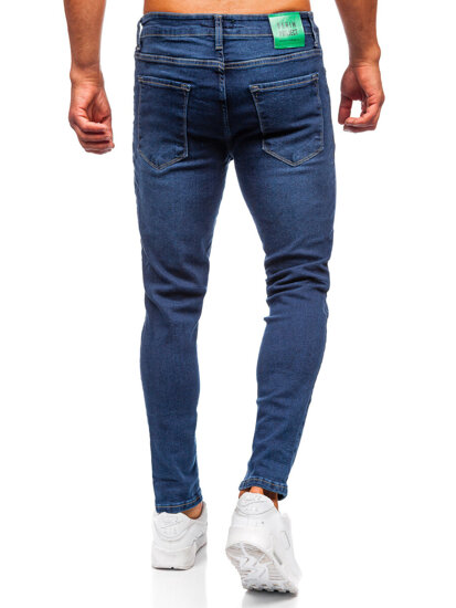 Bolf Herren Jeanshose slim fit Dunkalblau 6596