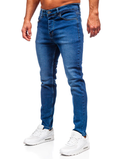 Bolf Herren Jeanshose slim fit Dunkalblau  6715