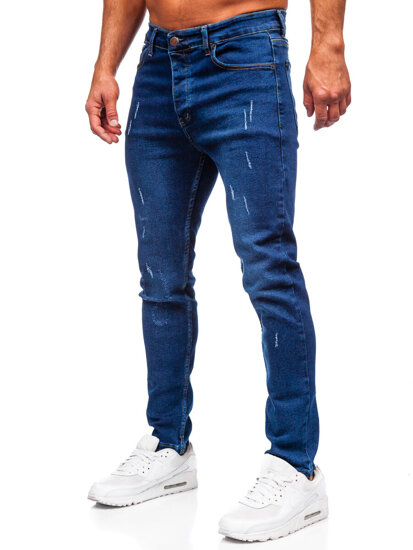 Bolf Herren Jeanshose slim fit Dunkalblau  6735