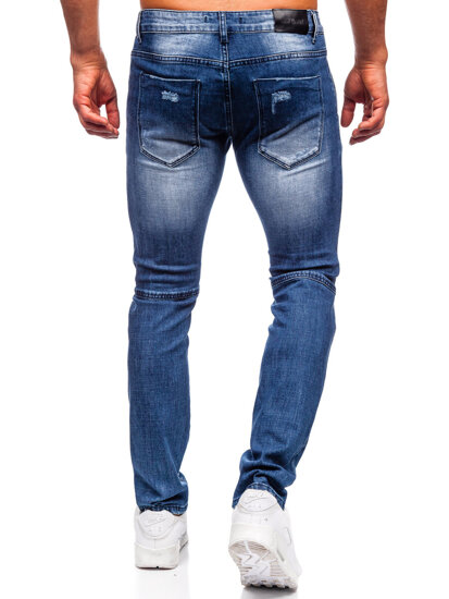 Bolf Herren Jeanshose slim fit Dunkalblau  MP0110BS