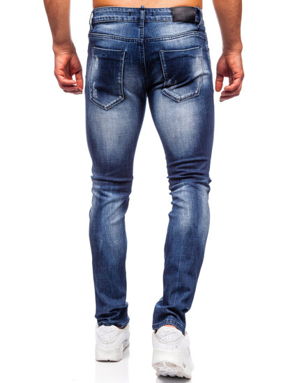 Bolf Herren Jeanshose slim fit Dunkalblau  MP0113BS