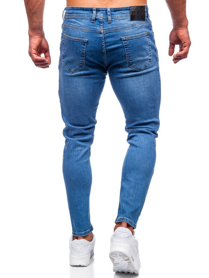 Bolf Herren Jeanshose slim fit Dunkalblau R922