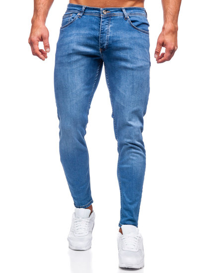 Bolf Herren Jeanshose slim fit Dunkalblau R922