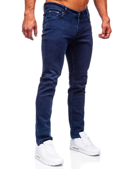 Bolf Herren Jeanshose slim fit Dunkelblau 5066