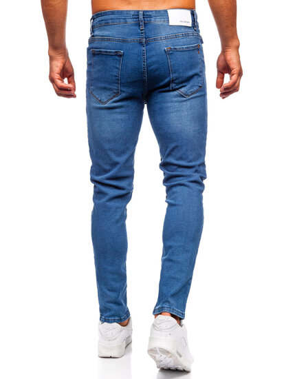 Bolf Herren Jeanshose slim fit Dunkelblau  6175