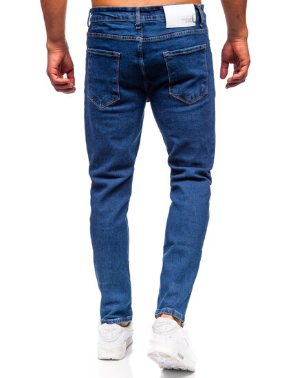 Bolf Herren Jeanshose slim fit Dunkelblau  6553