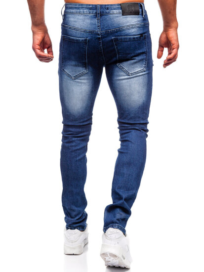 Bolf Herren Jeanshose slim fit Dunkelblau  MP0159BS