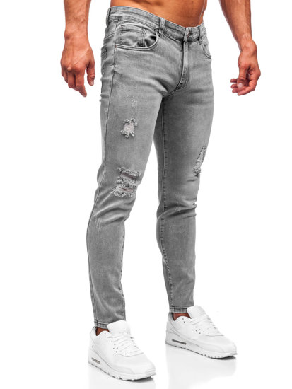 Bolf Herren Jeanshose slim fit Grau  KX759-C