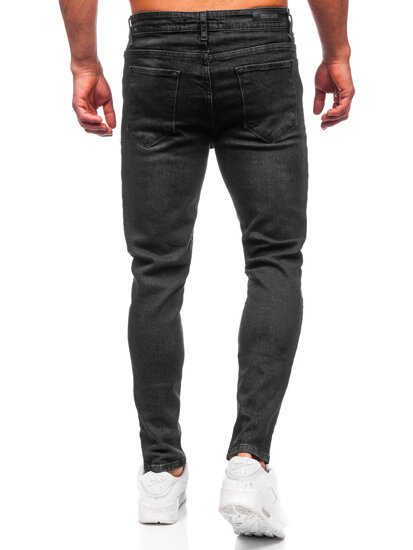 Bolf Herren Jeanshose slim fit Schwarz 6131