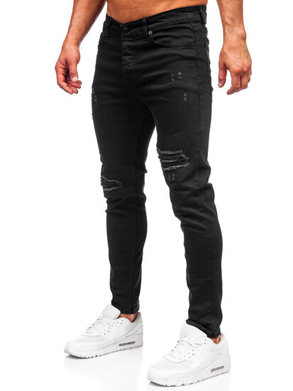 Bolf Herren Jeanshose slim fit Schwarz  6382