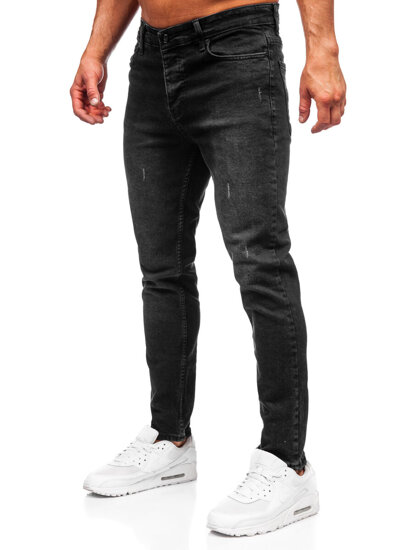 Bolf Herren Jeanshose slim fit Schwarz  6494