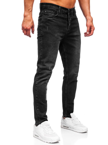 Bolf Herren Jeanshose slim fit Schwarz  6494