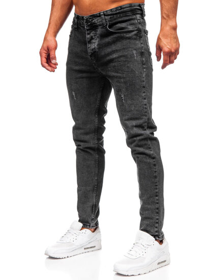 Bolf Herren Jeanshose slim fit Schwarz  6497